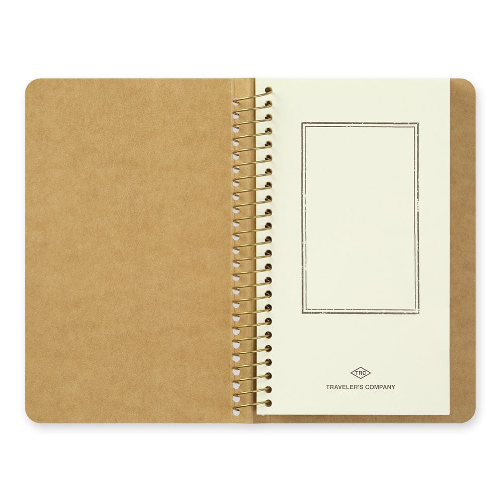 TRC SPIRAL RING NOTEBOOK <A6 Slim> Paper Pocket - The Outsiders