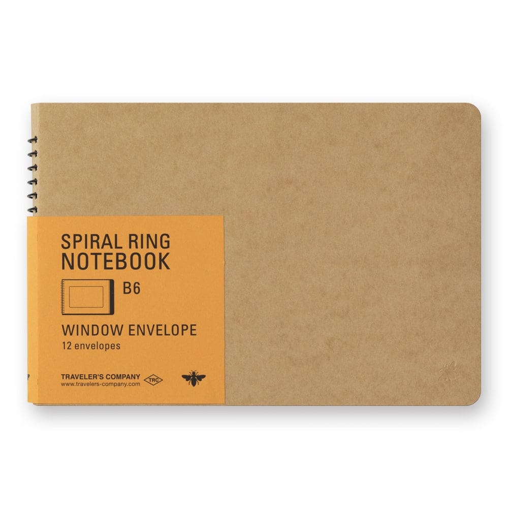 TRC SPIRAL RING NOTEBOOK Window Envelop - Notebook Spiral