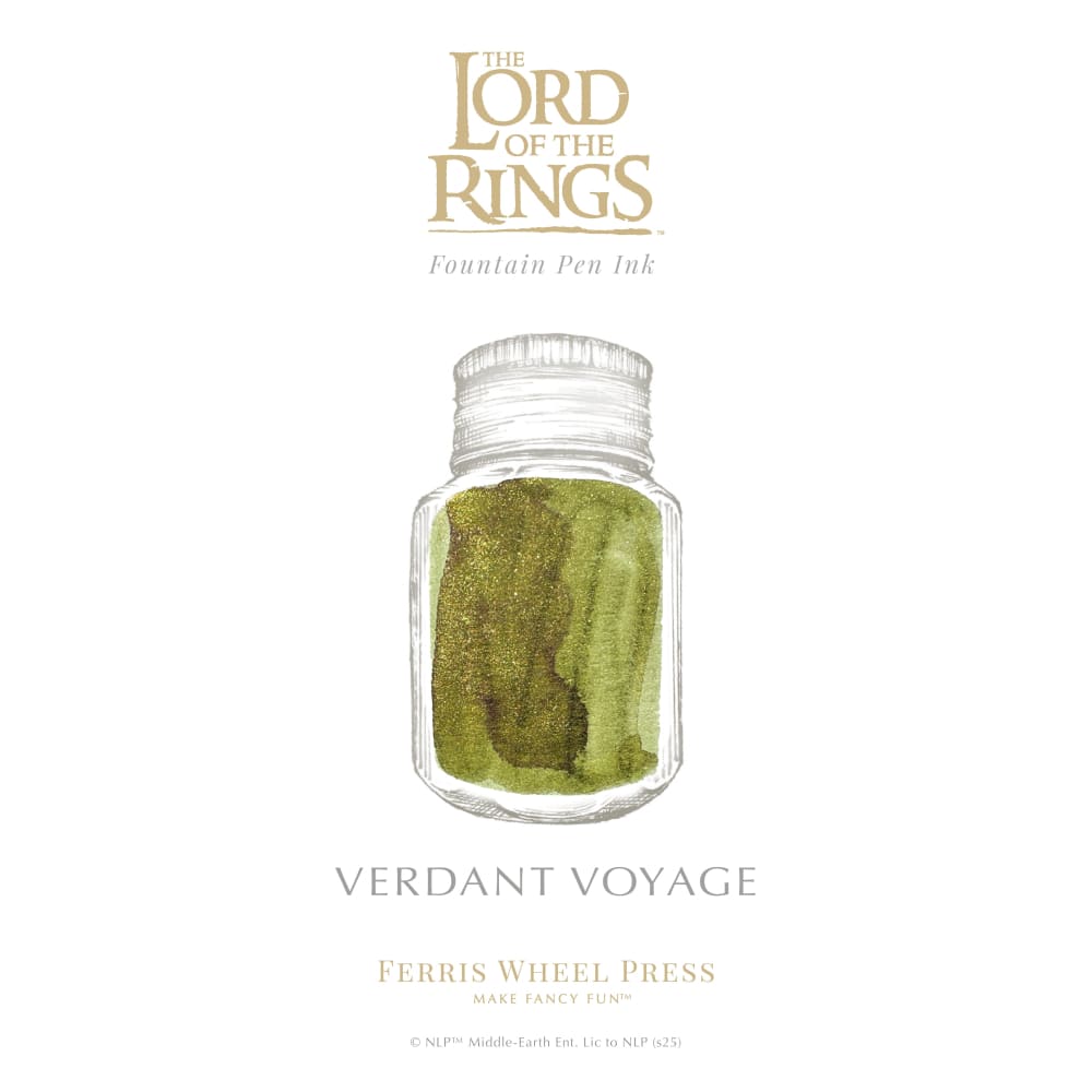 WB Fountain Pen Ink 10mL - Lord of the Rings - LR / Verdant