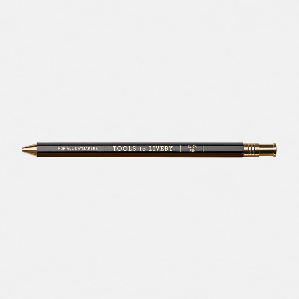 Ballpoint Pen - Wooden - Black