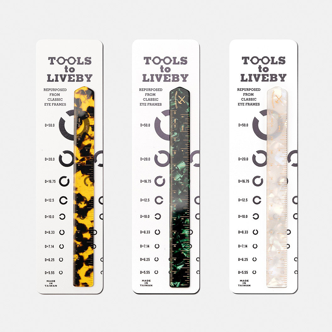 Hexetate ruler / white havana