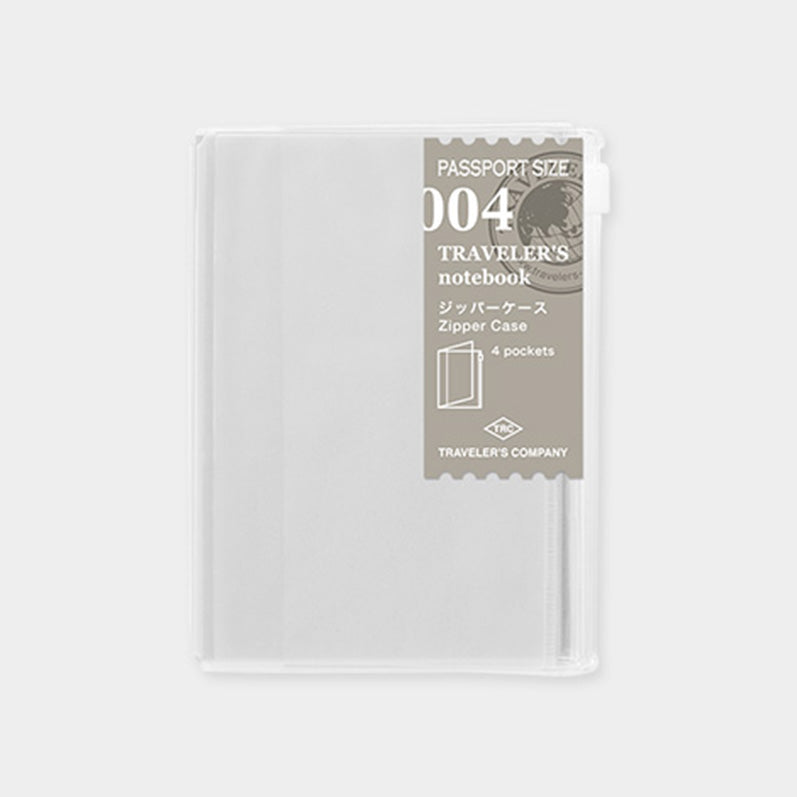 TRAVELER'S notebook Refill <Passport Size> Zipper pocket 004  <Basic Item>