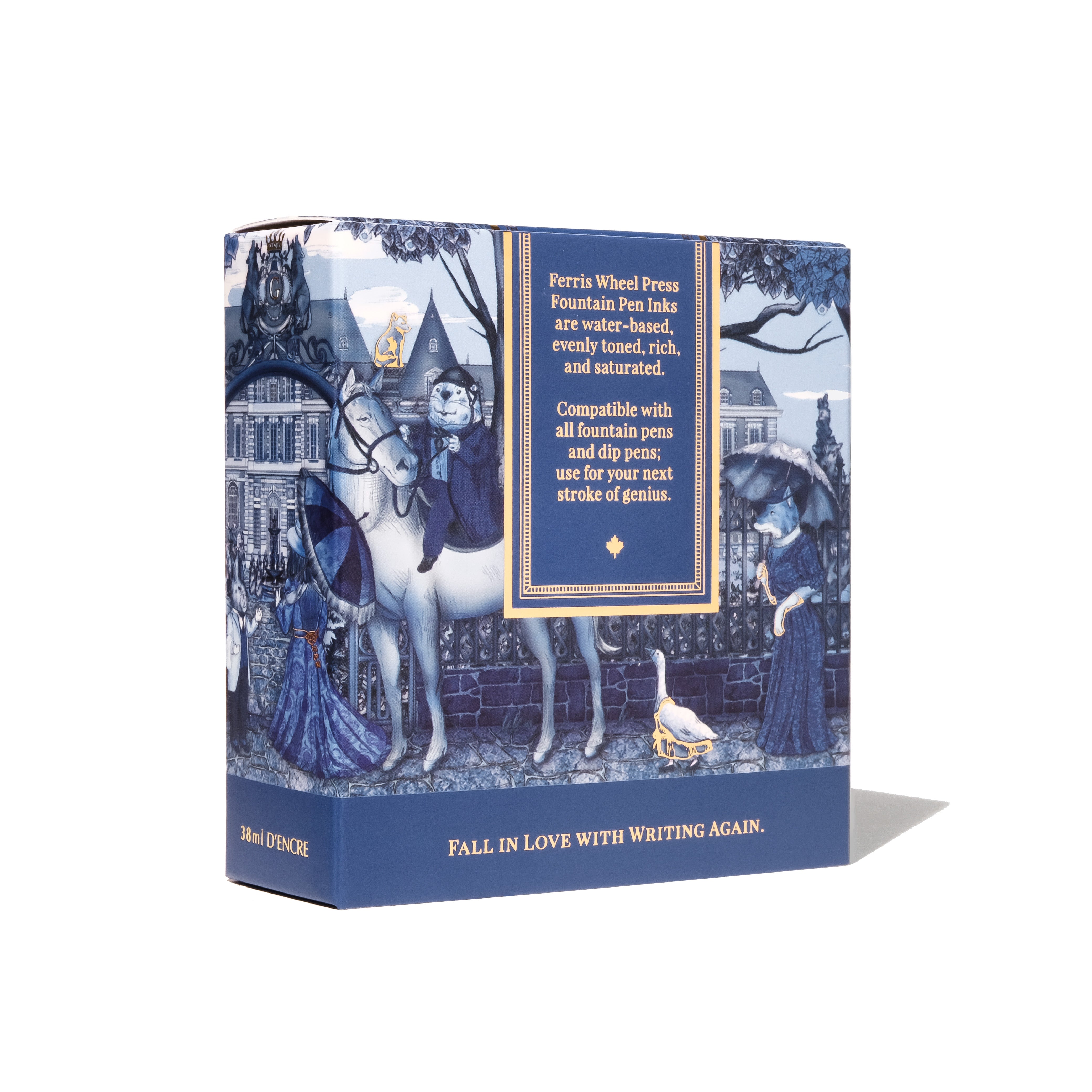 38ml Fountain Pen Ink - Cobalt Estates