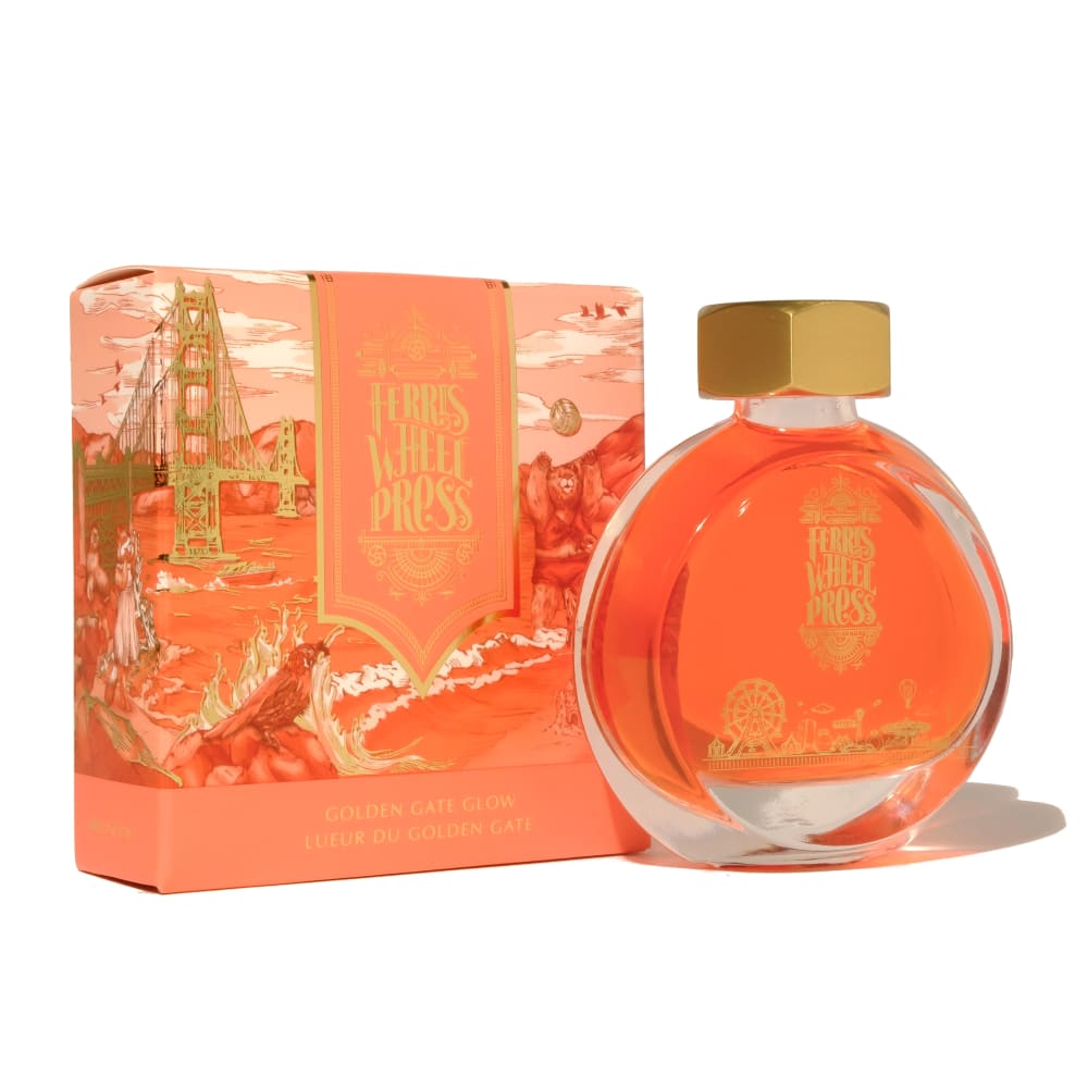 Fountain Pen Ink - Golden Gate Glow - 38ml