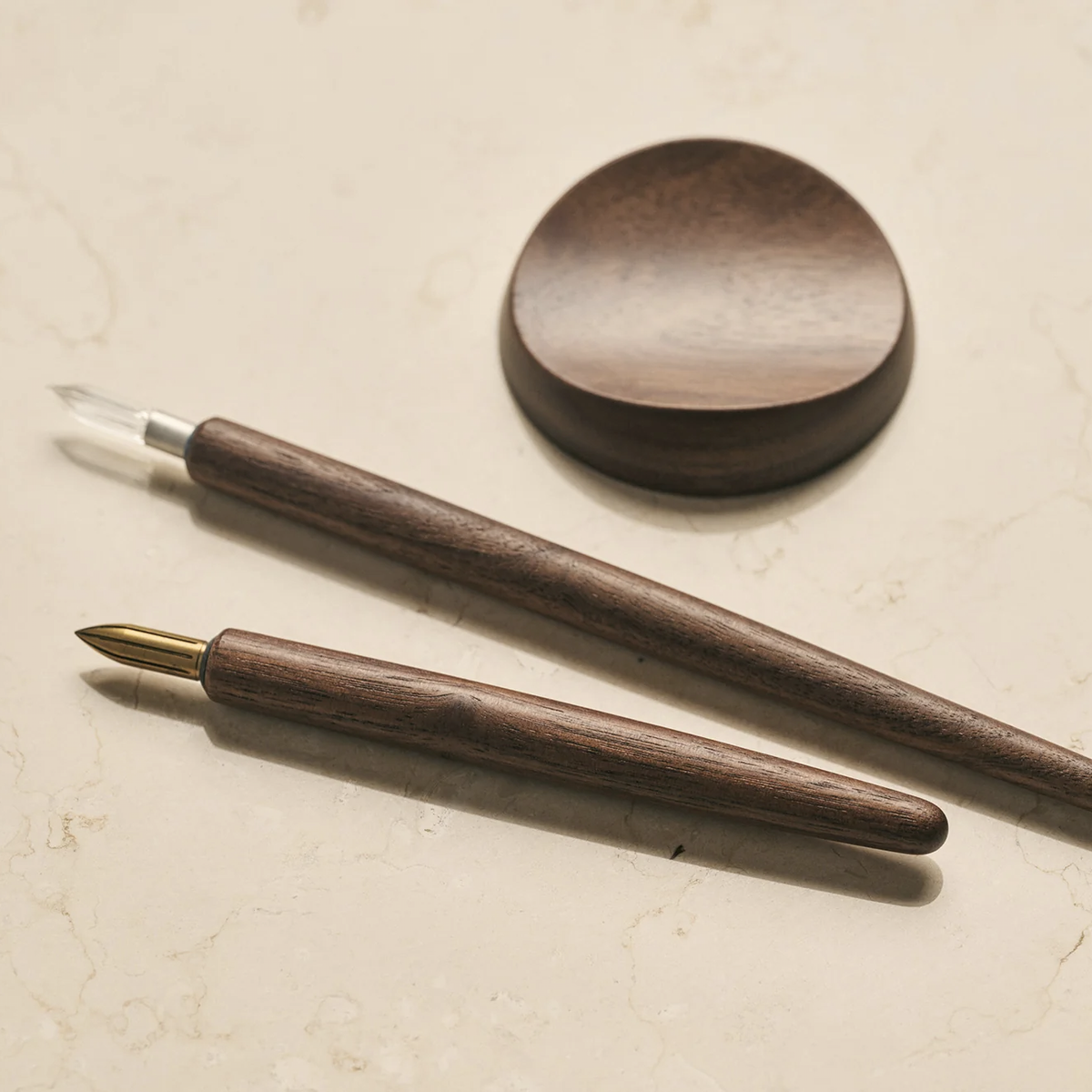 Kakimori Glass nib, borosilicate glass nib for dip pens