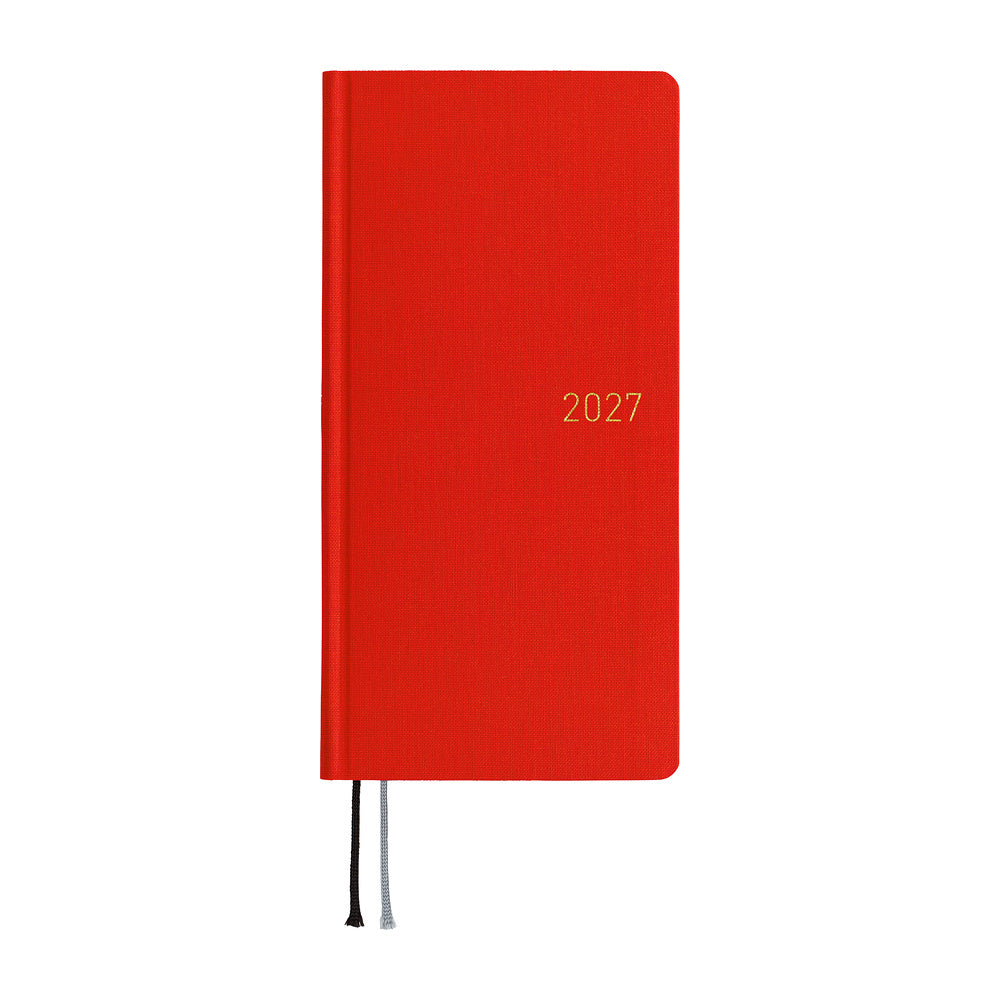 HOBONICHI Weeks MEGA Colors: Poppy Red - 2027
