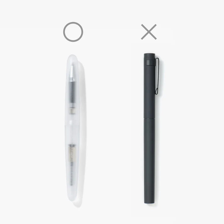 Kakimori Replacement nib F for Frost fountain pen, stainless steel nib unit