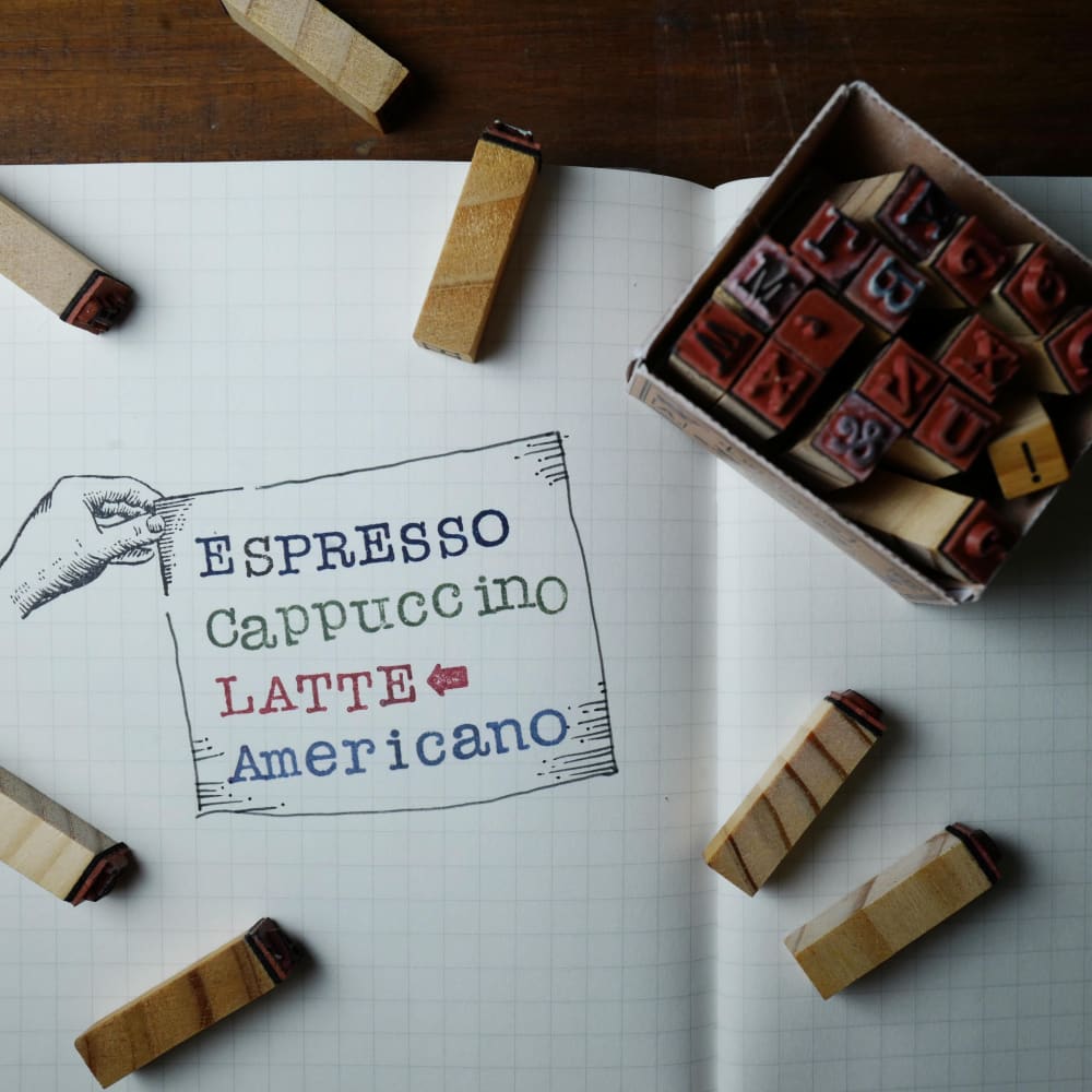 alphabet stamp / small letters - Stamp