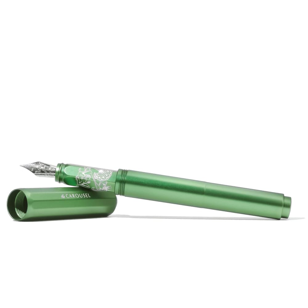 Aluminum Carousel - Book of Botany - Medium - Fountain Pen