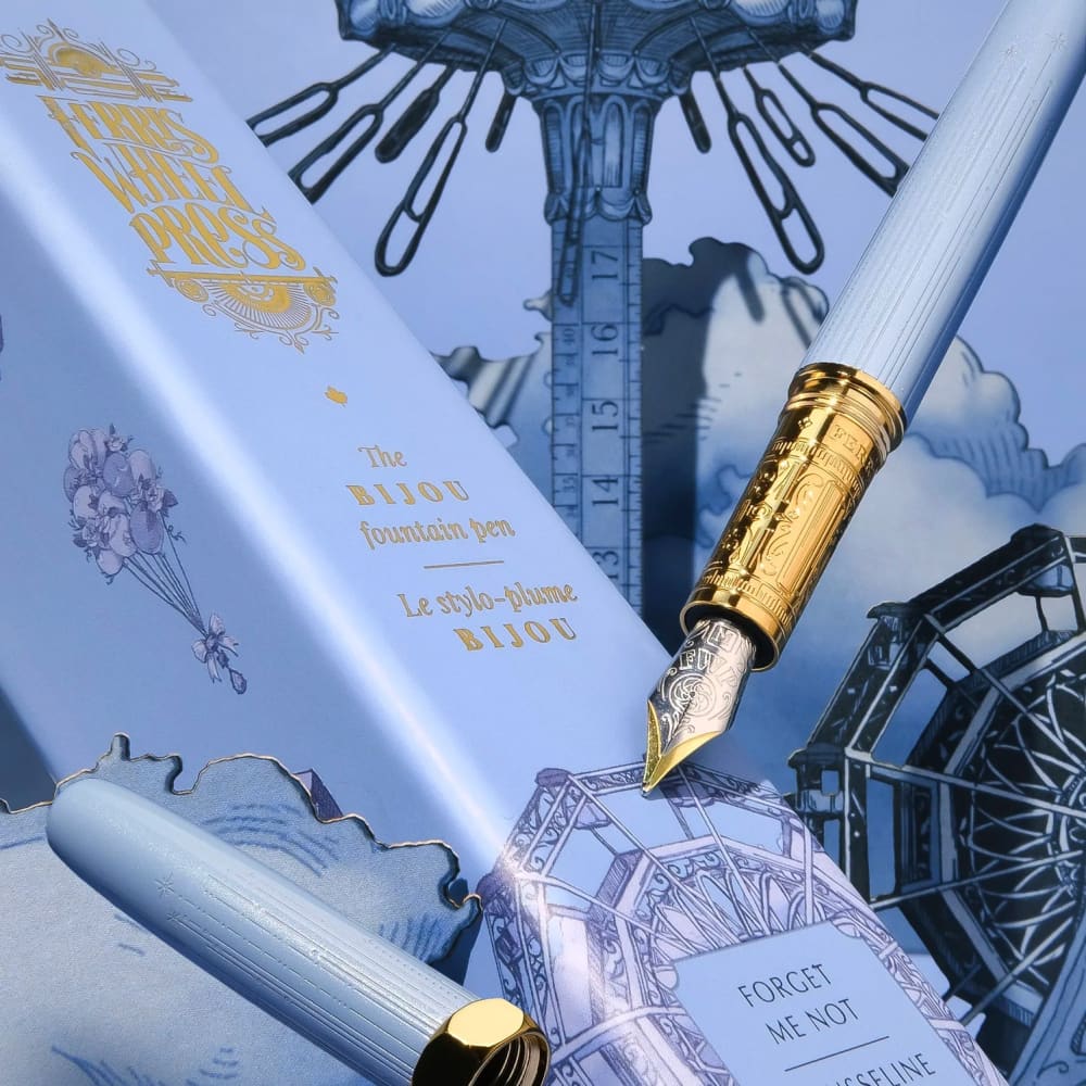 Bijou Fountain Pen - Forget Me Not - Fine - Fountain Pen