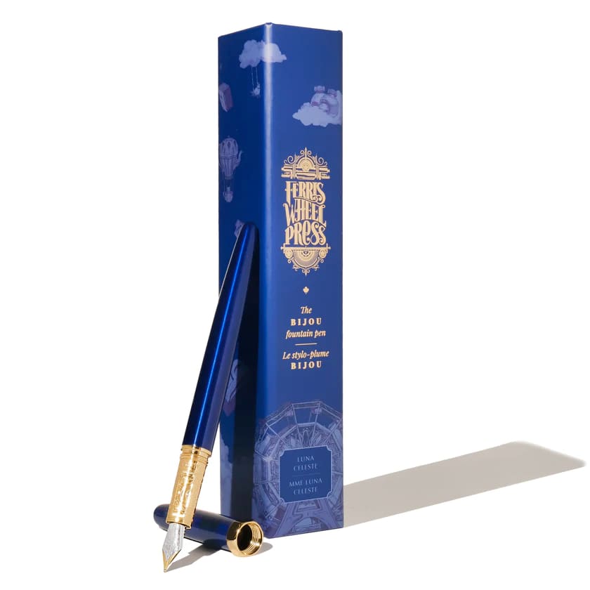 Bijou Fountain Pen - Luna Celeste - Fine