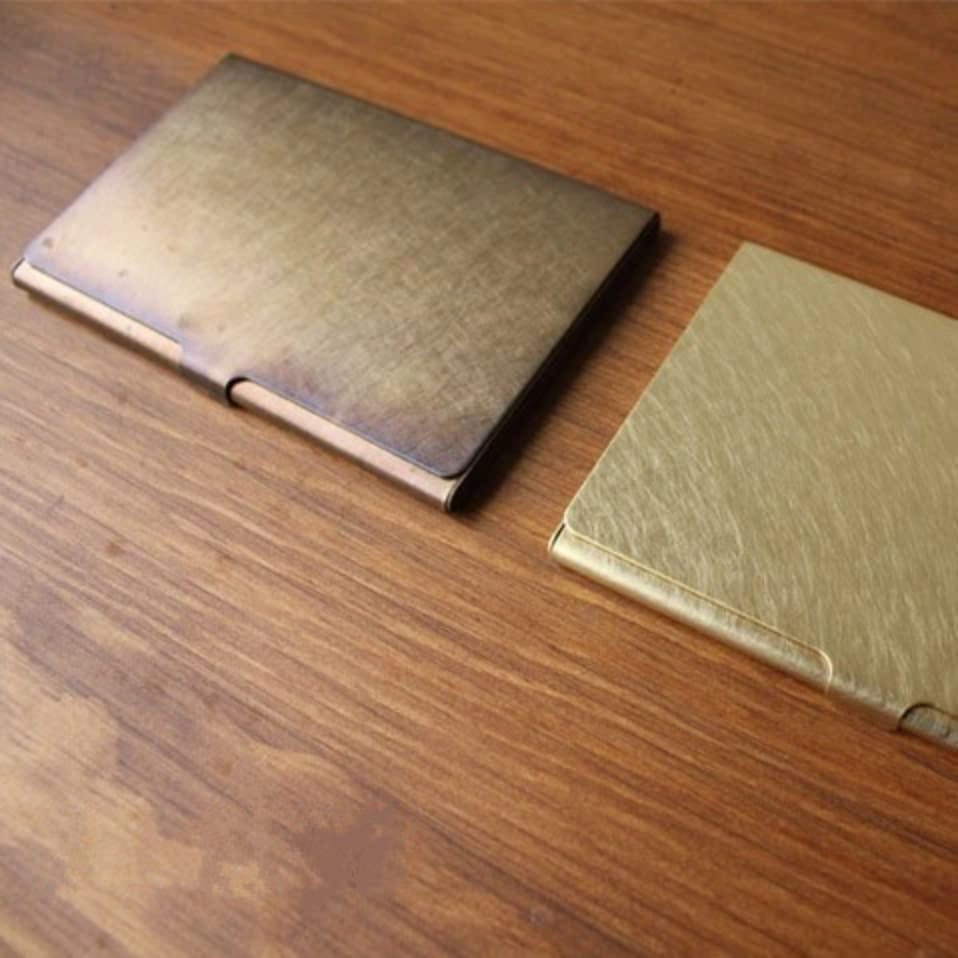 BRASS CARDCASE SOLID - Cardcase
