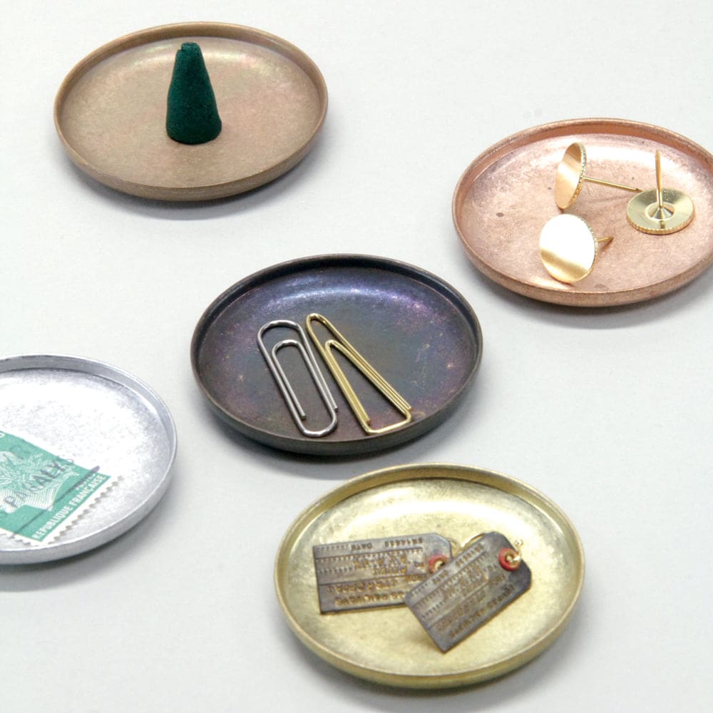 BRASS MINI PLATE RUST - Plate