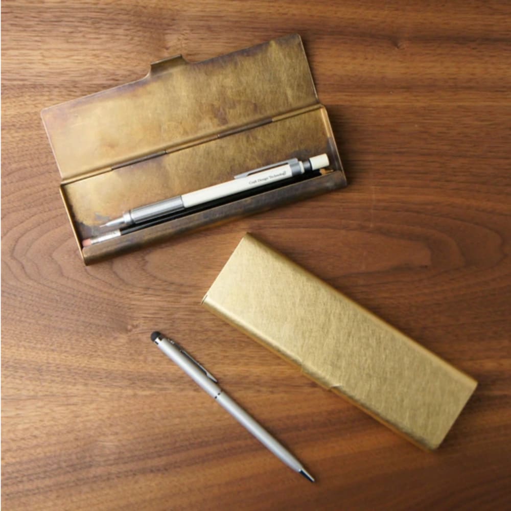 BRASS PEN CASE RUST - Pen Case