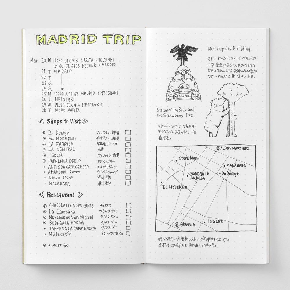 TRAVELER'S notebook Refill Dot Grid