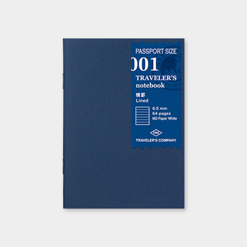 TRAVELER'S notebook Refill <Passport Size> Line MD 001  <Basic Item>