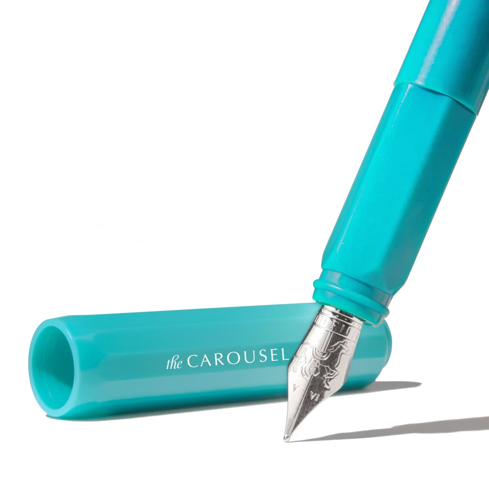 Carousel Pen - Medium - Tumultous Tides - Fountain Pen
