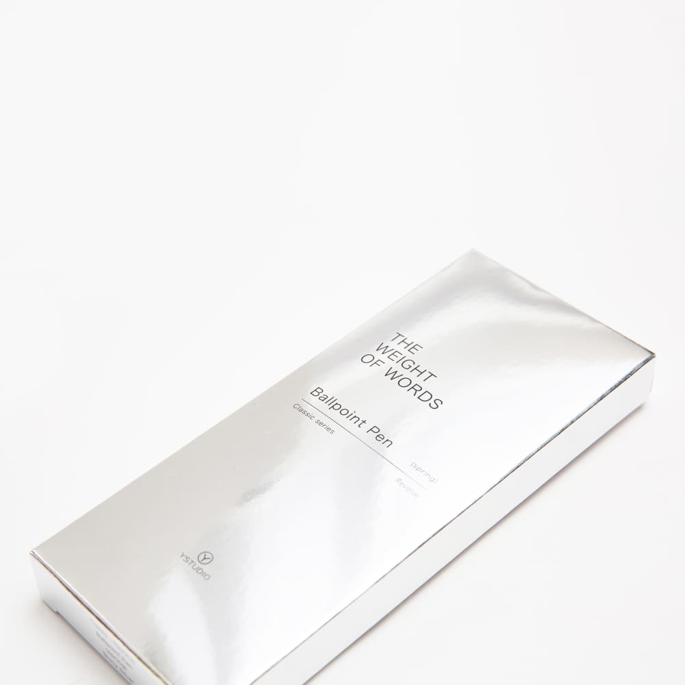 Classic Revolve-Ballpoint Pen Limited (Spring)- Shiny Silver