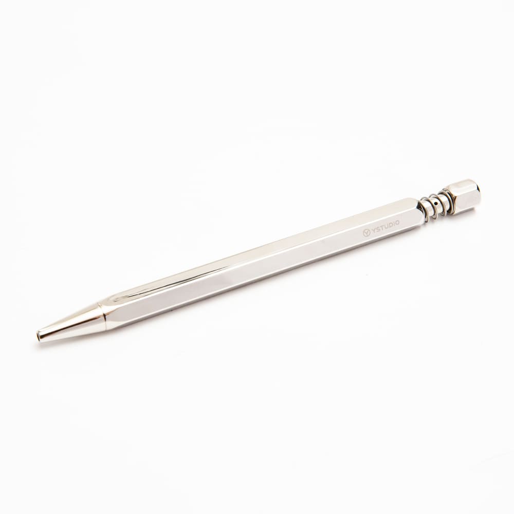 Classic Revolve-Ballpoint Pen Limited (Spring)- Shiny Silver
