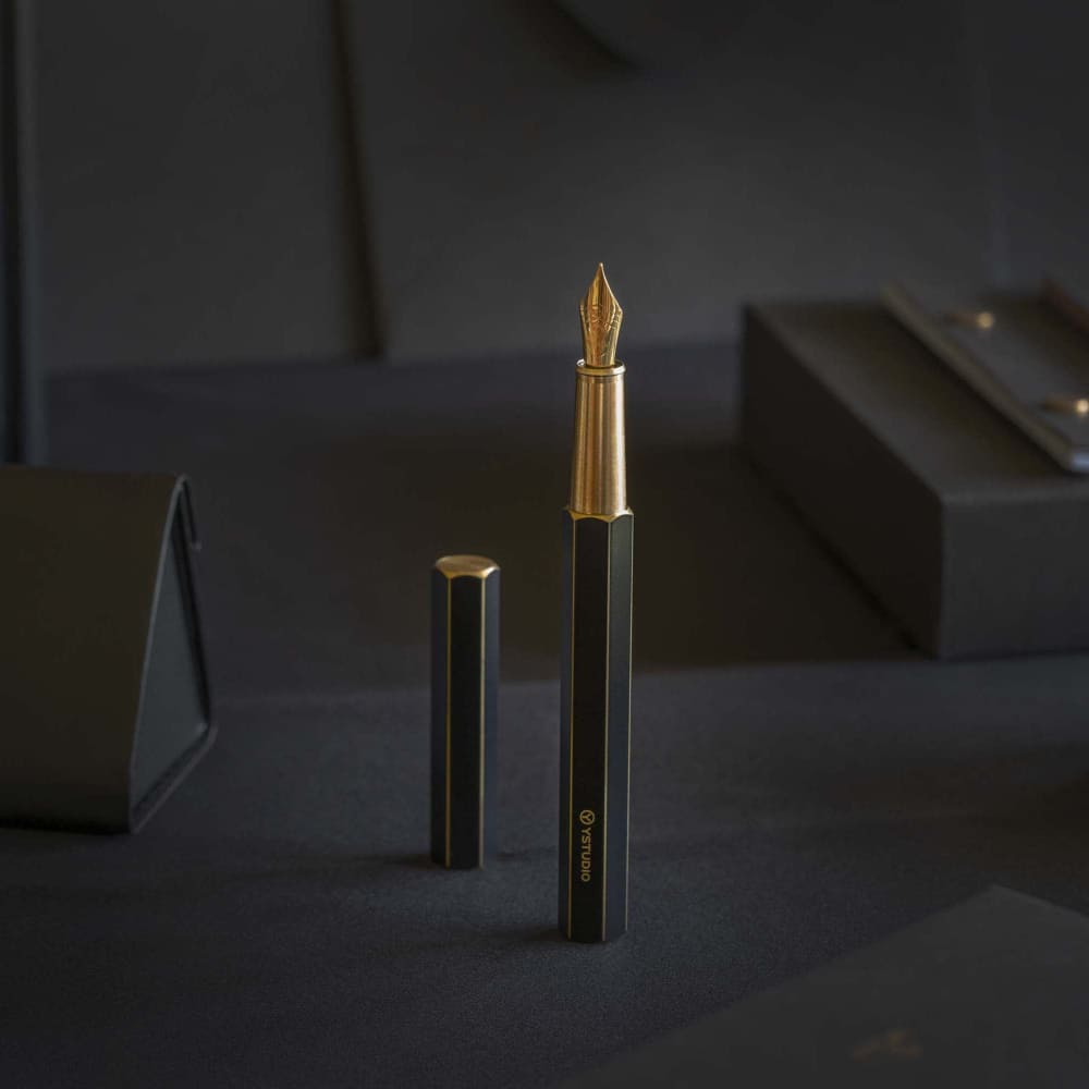 Classic Revolve-Fountain Pen (Black F) - Fountain Pen