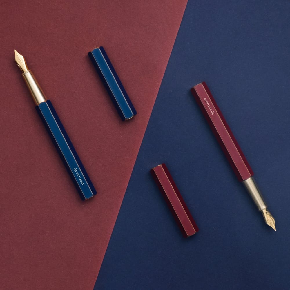 Classic Revolve-Fountain Pen(Red M) - Fountain Pen