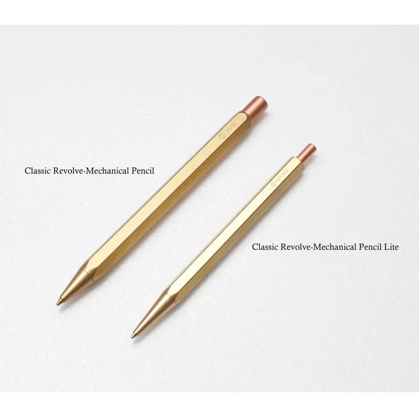 【Classic Revolve - Mechanical Pencil Lite】Brass - Pencil