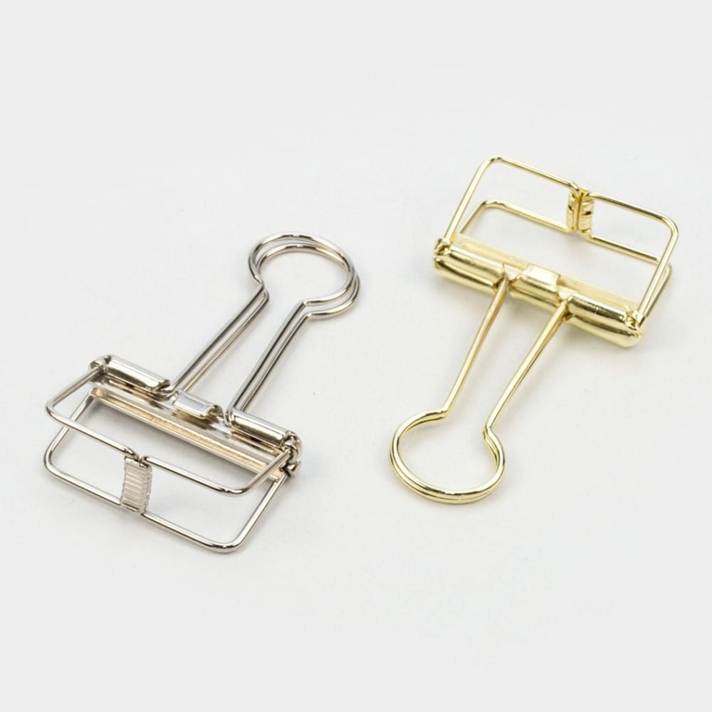 clip 32mm / golden / 6pcs per pack - Clip
