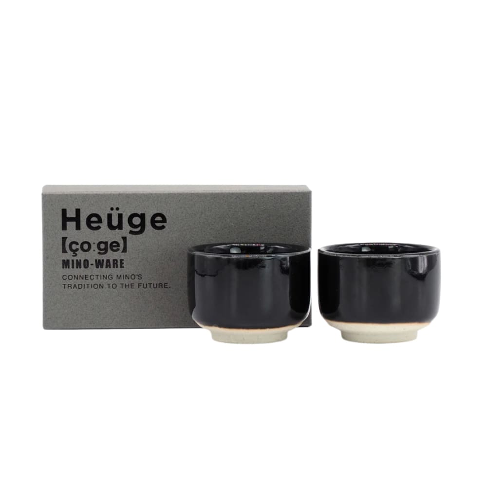 Sake cup set 2 - Heuge - Setoguro