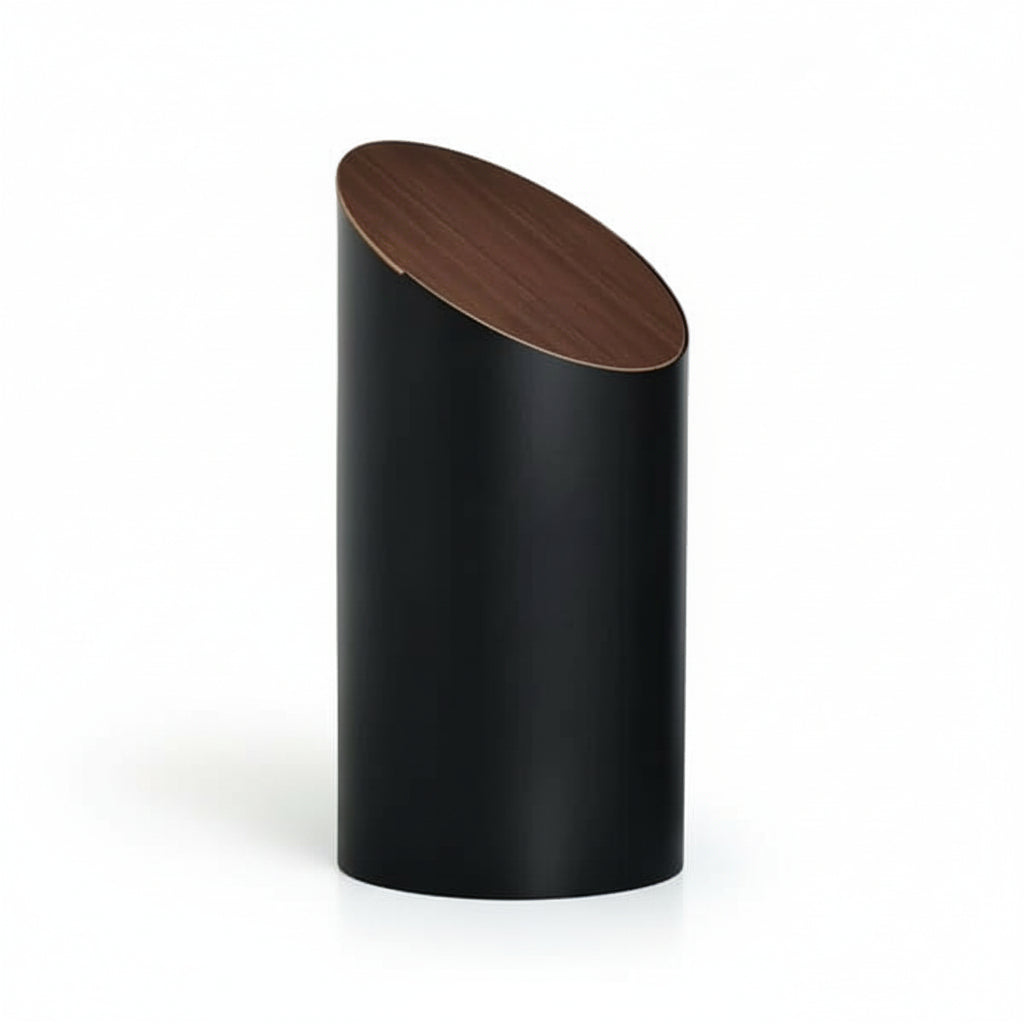 SWING BIN (M) Lid black / wn