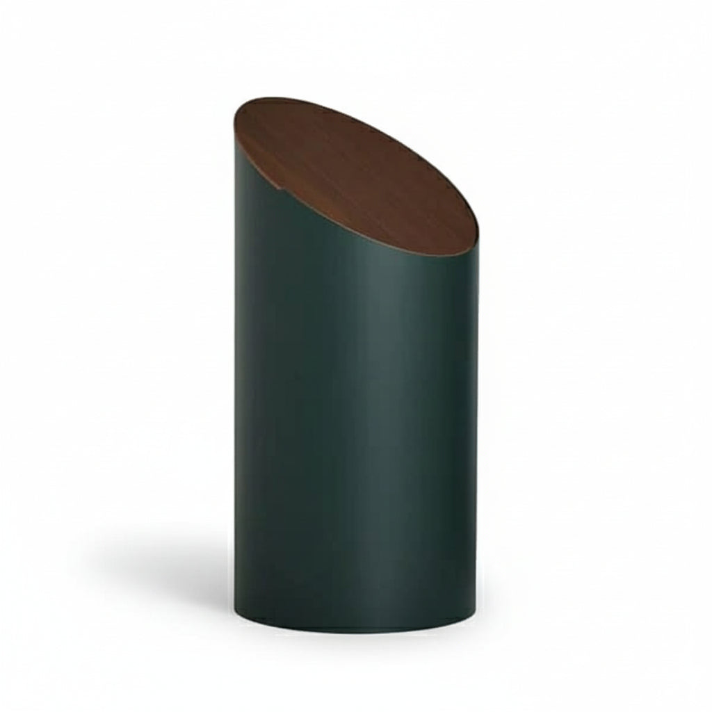 SWING BIN (M) Lid green / wn