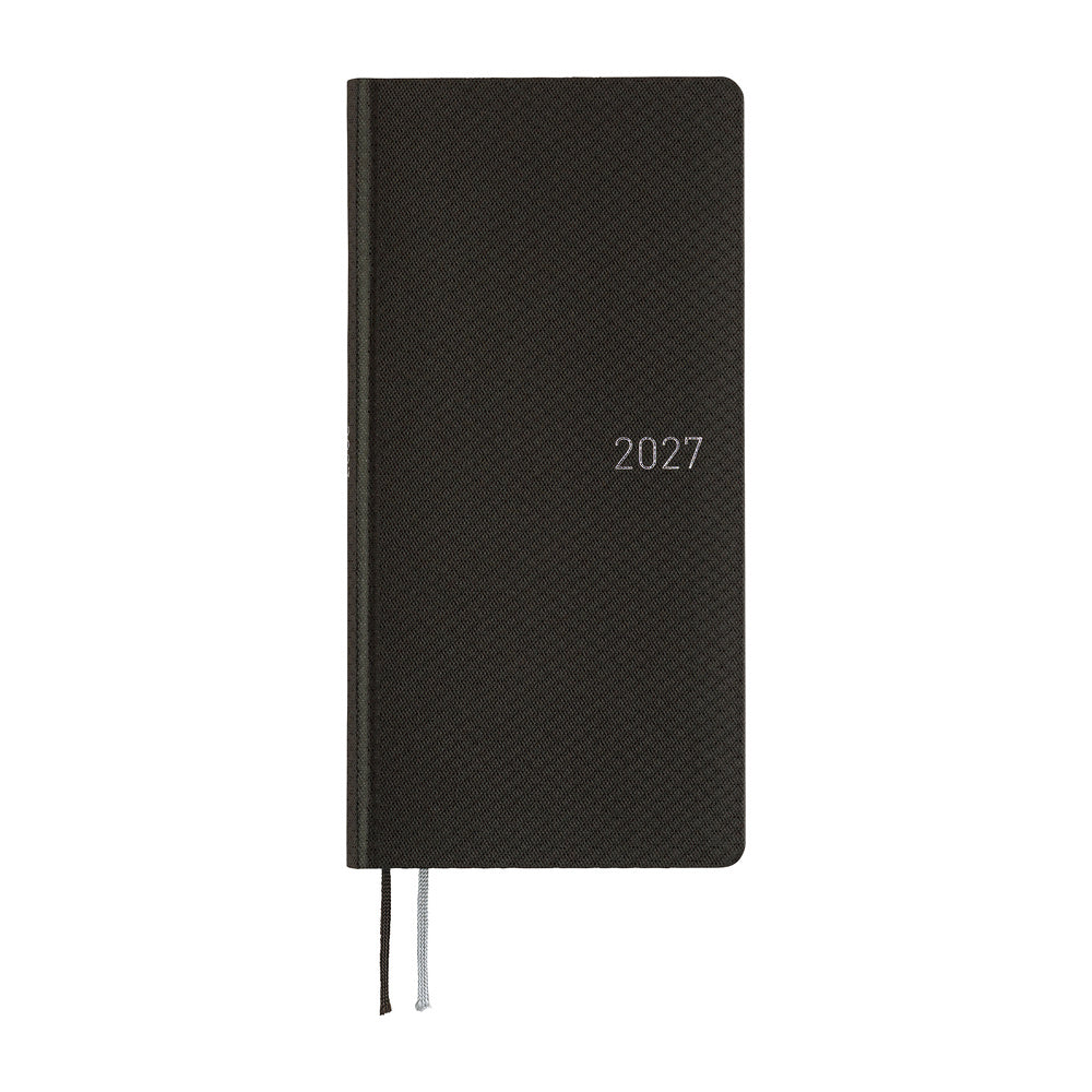 HOBONICHI Weeks Paper Series: Black Argyle - 2027