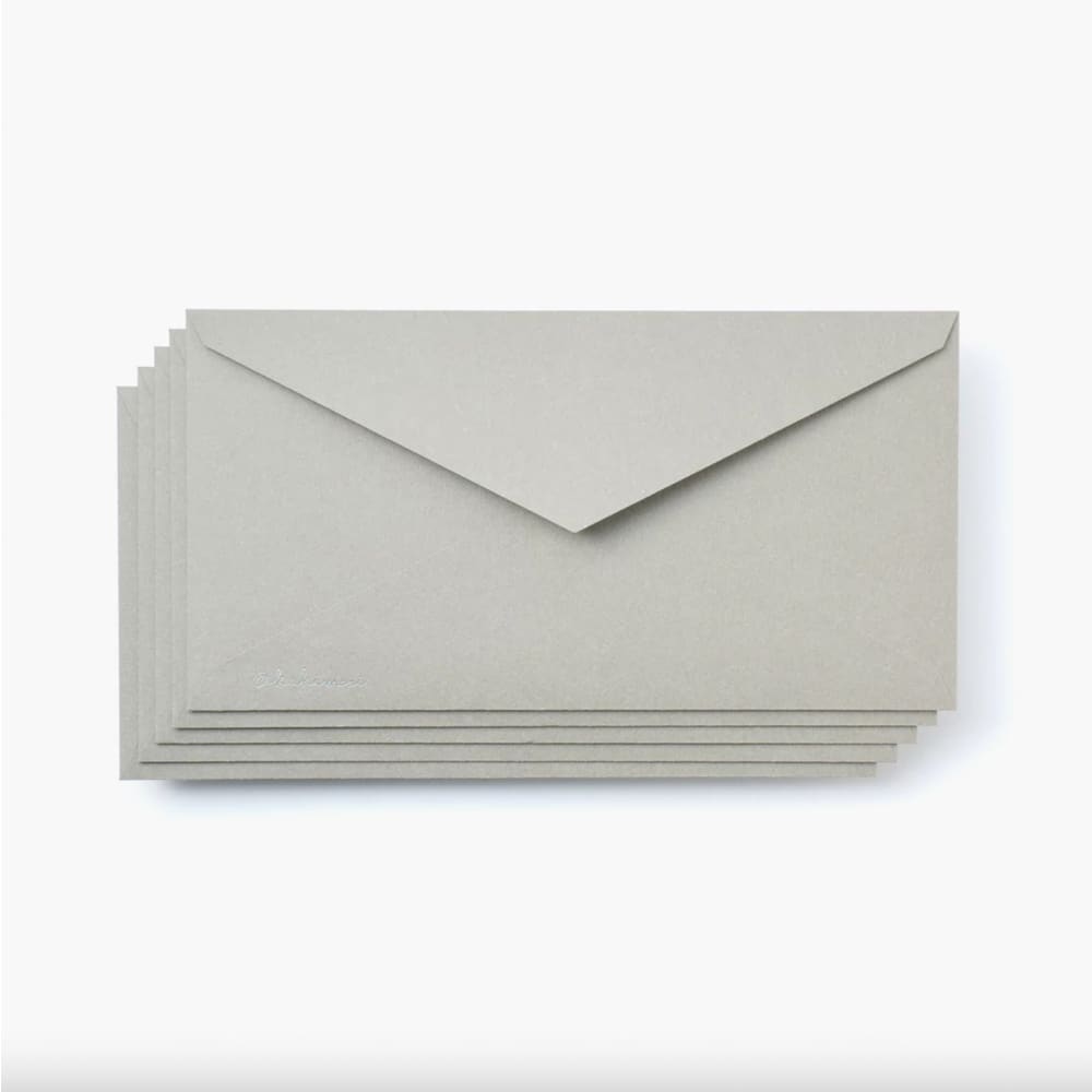 Envelope 5 pcs Ash - Letter and Envelope