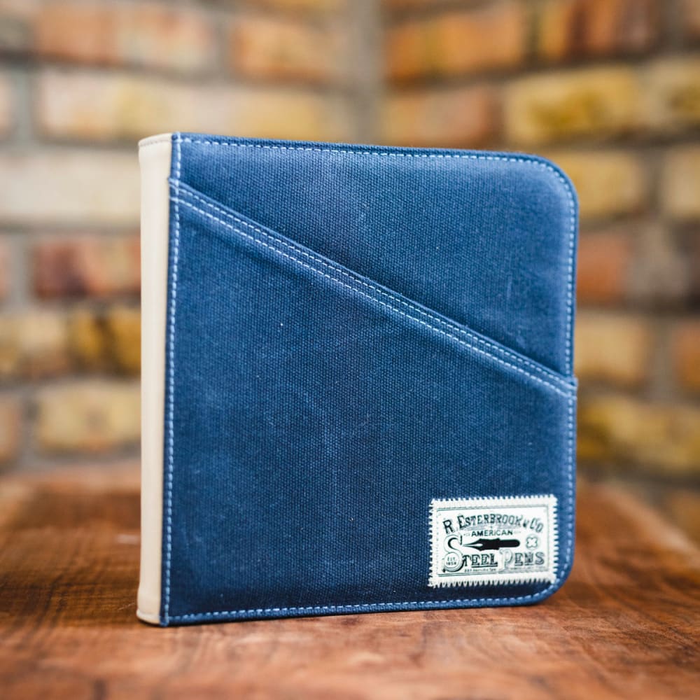 Esterbrook 20 pc zipper pen case - Navy - Fountain Pen