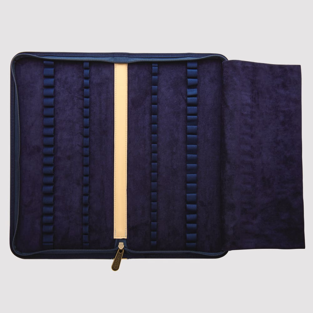 Esterbrook 40 pc zipper pen case - Navy - Fountain Pen