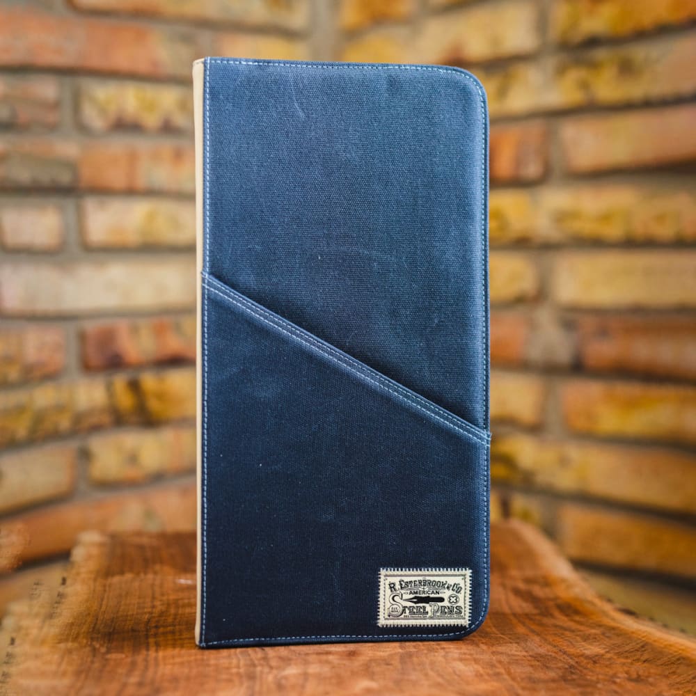 Esterbrook 40 pc zipper pen case - Navy - Fountain Pen