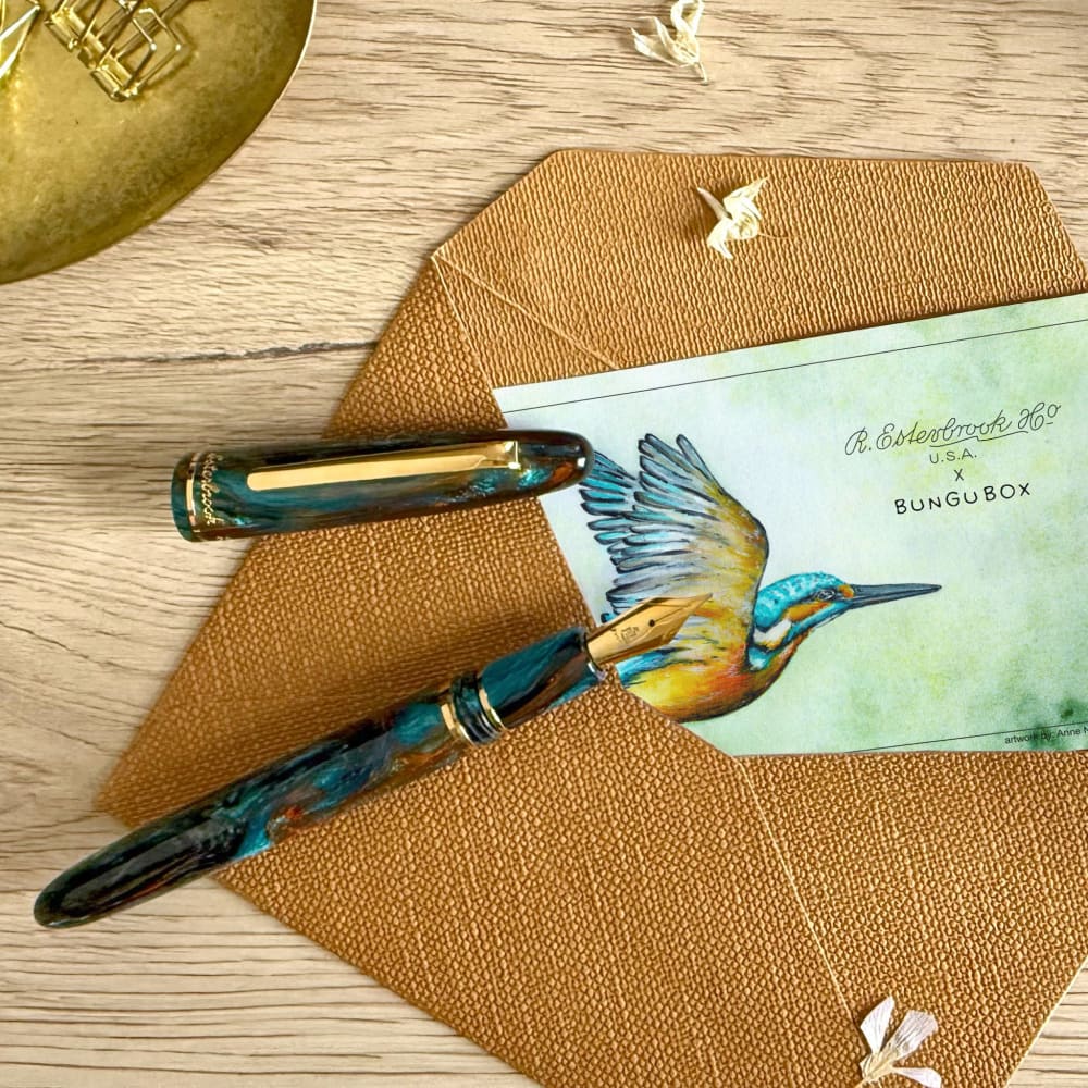 Esterbrook x BUNGUBOX Kingfisher Edition Estie - Broad