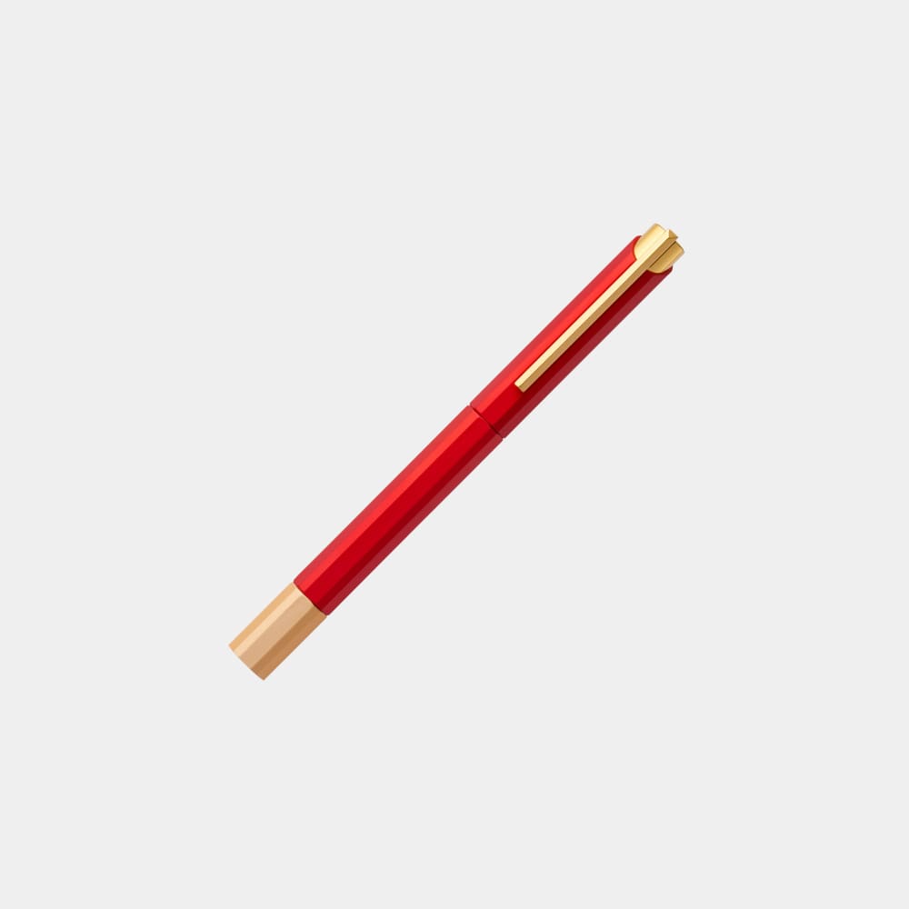 Glamour Evolve - Bihex Rollerball Pen (Marsala)
