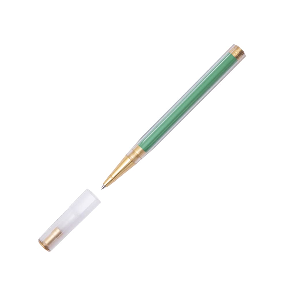 Glamour Evolve - Elemental Rollerball Pen - Clear Green