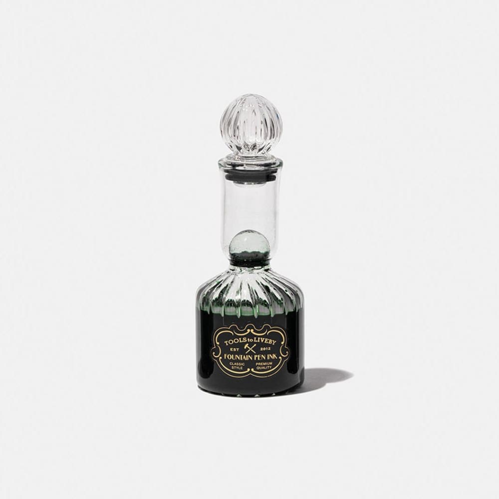 Glass bottle ink - Green