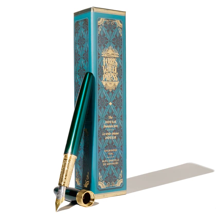 Joule Fountain Pen - Engraver's Teal - Fine