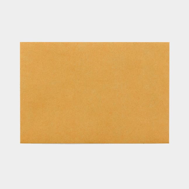 KRAFT ENVELOPE <M> Horizontal with String Orange - The Outsiders 