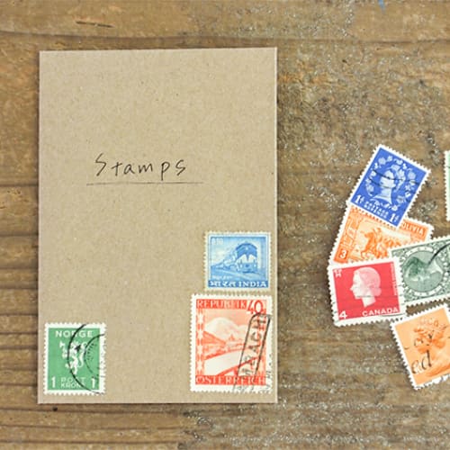 KRAFT ENVELOPE <S> Vertical with String Brown - The Outsiders 