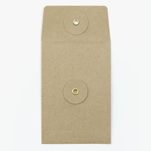 KRAFT ENVELOPE Vertical with String Brown - Letter