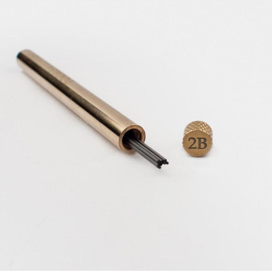 Lead refill - 2B - 0.5mm lead - 10 refills per stick