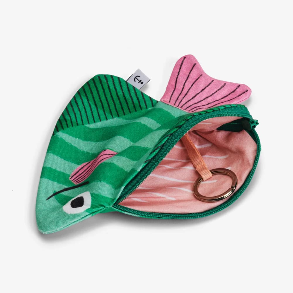 Moonyfish - Green (keychain) - Pouch