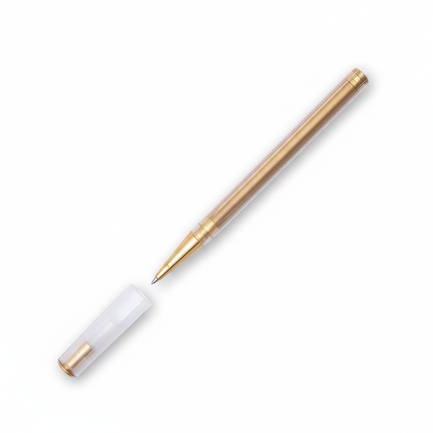 Glamour Evolve - Elemental Rollerball Pen - Brass Gold