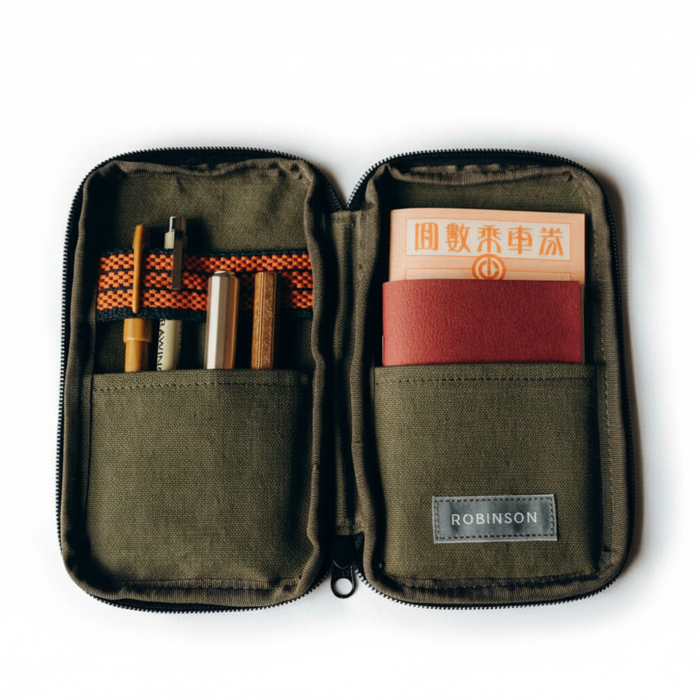 Pencil case ANYTHINGxROBINSON Green
