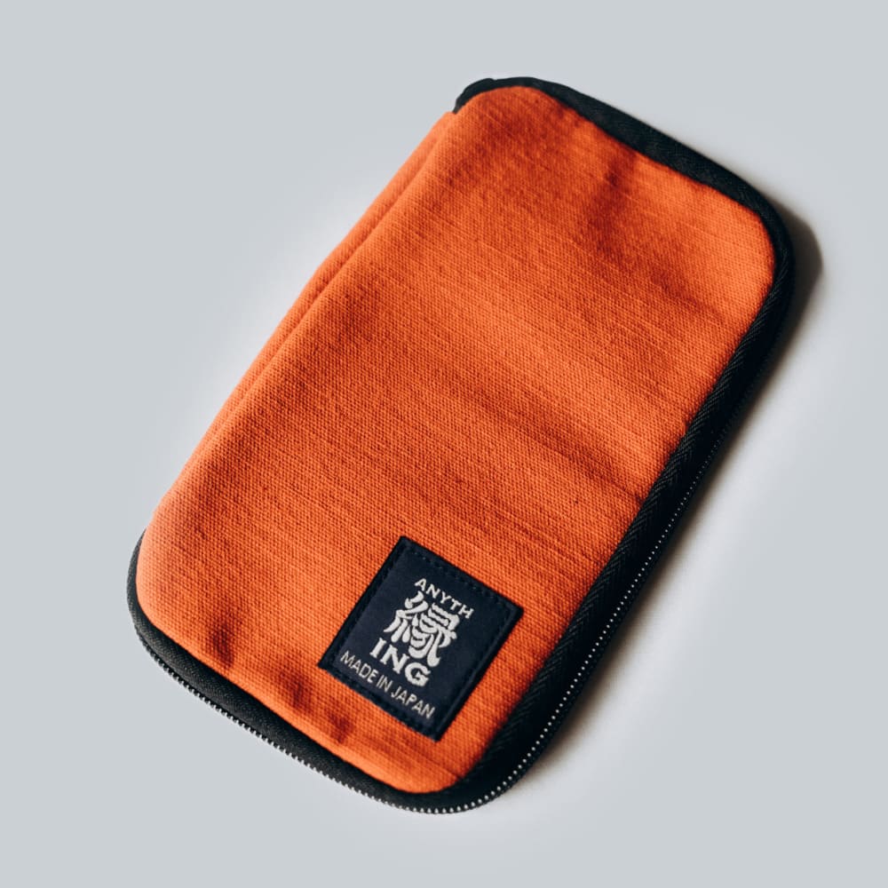 Pencil case ANYTHINGxROBINSON Orange - Pouch