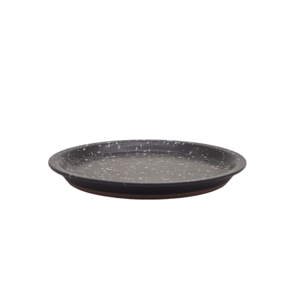 CHIPS PLATE S - splash black-white