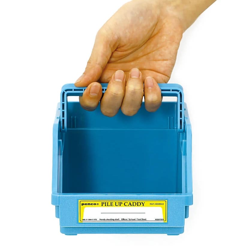 Pile-Up Caddy Light Blue - Storage Box